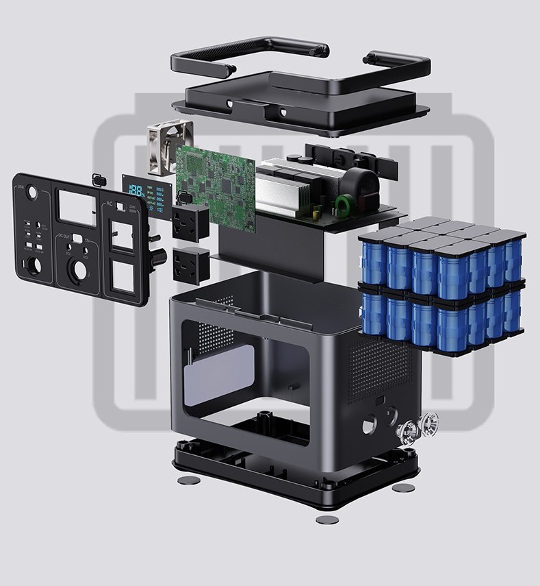 Outdoor energy storage power supply